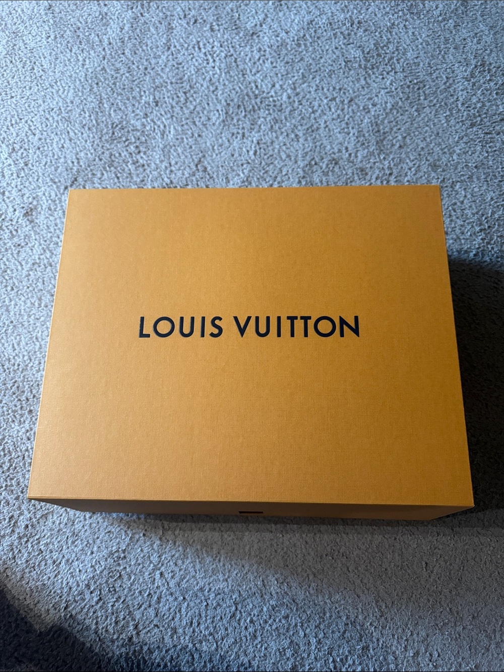 Louis Vuitton Orange Signature Handbag Box